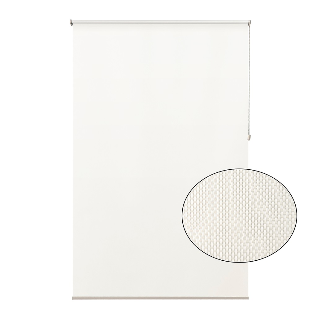 Persiana enrrollable de protección solar blanco 150x230CM