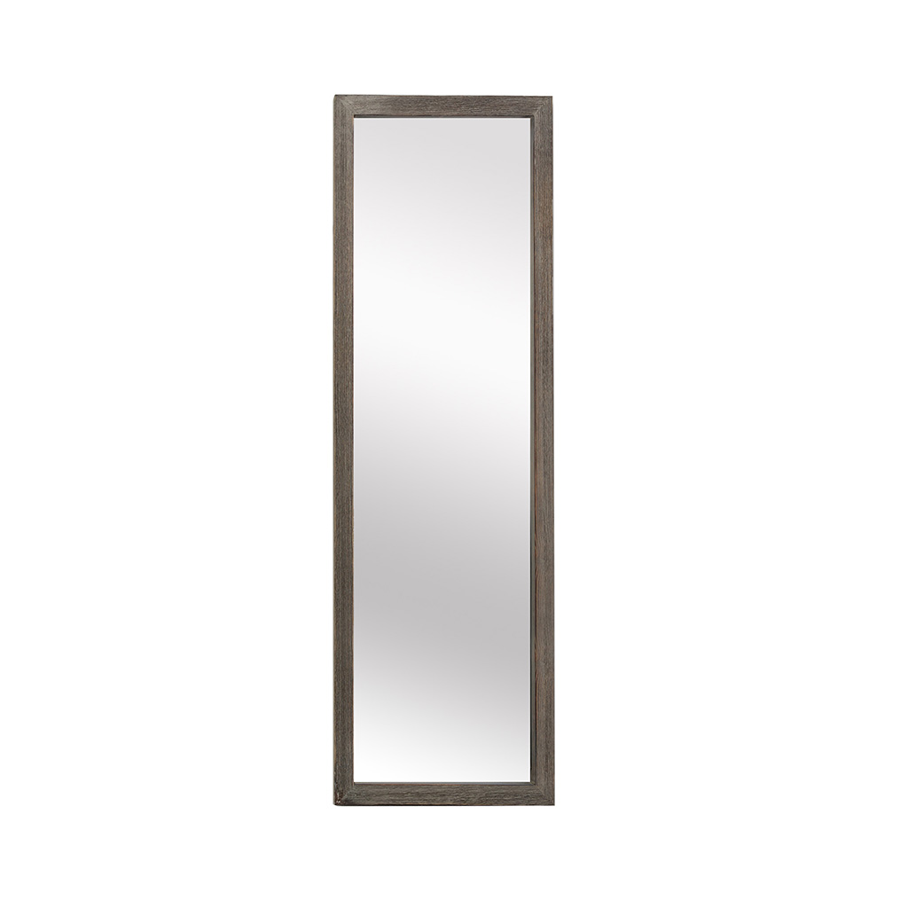 Espejo De Pared Con Borde De Madera 30x120x3cm