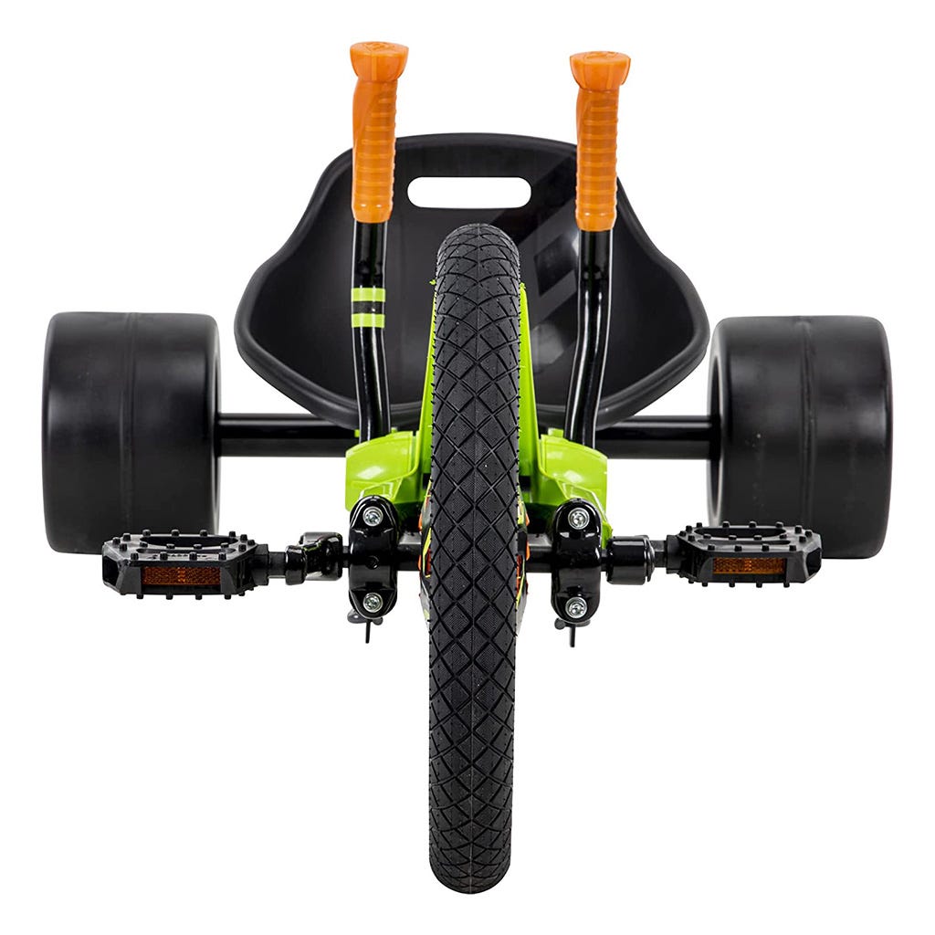 Triciclo montable verde Huffy 16"