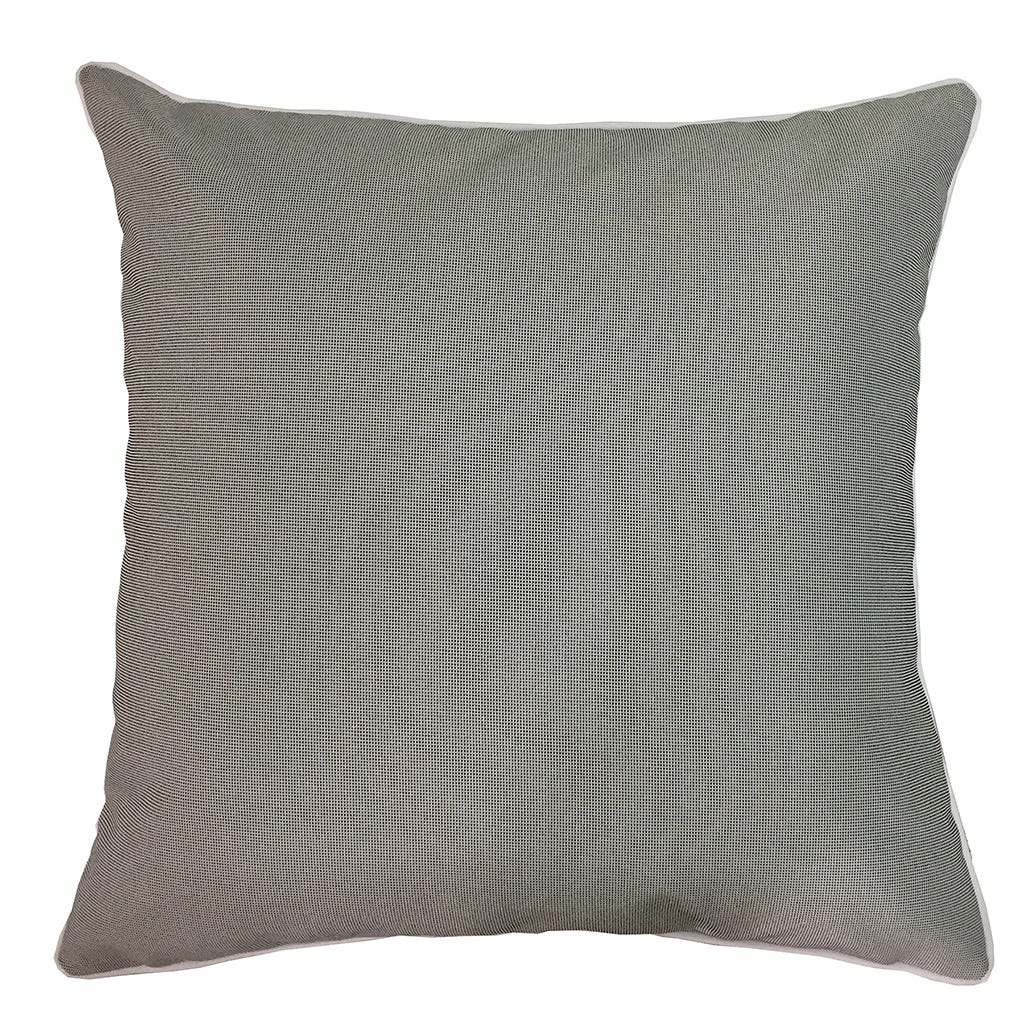 COJÍN SENCILLO CUADRADO GRIS CLARO 45X45CM