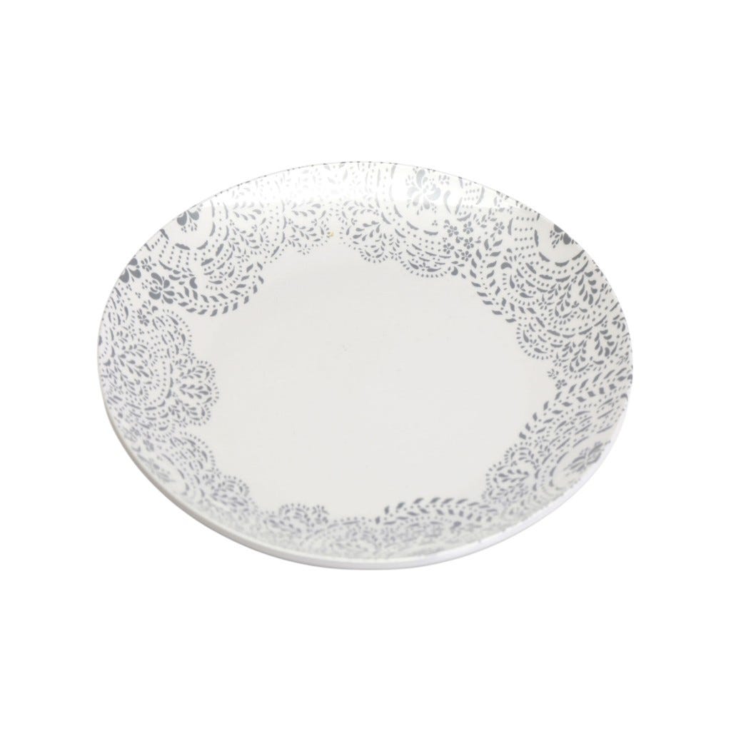 Plato Con Estampado 19X19X2Cm