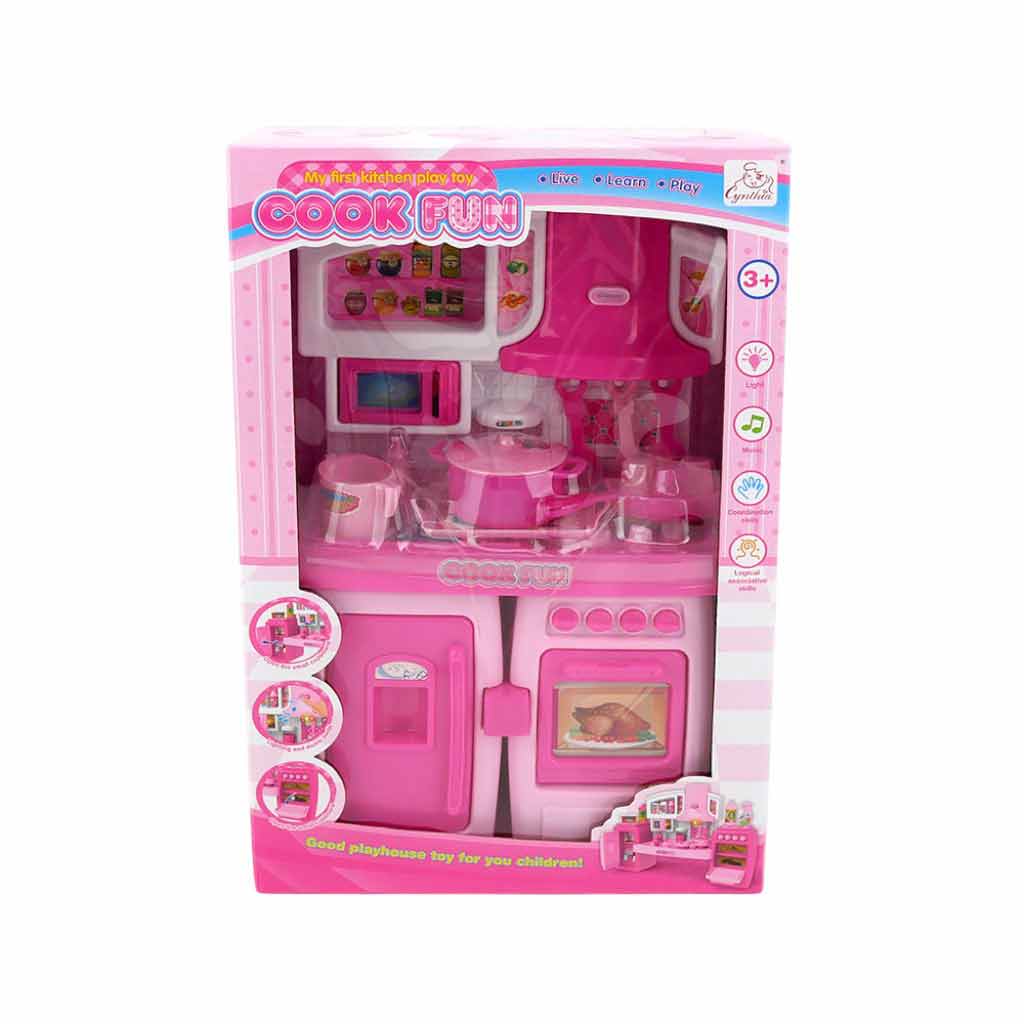 Mini Cocina Con Luz Y Música Cynthia