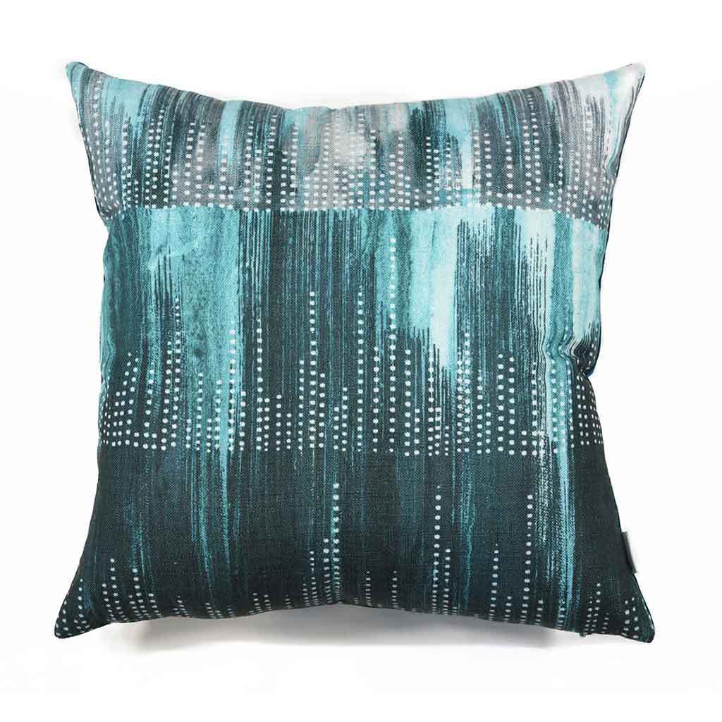 Cojín Estampado Azul 45x45cm