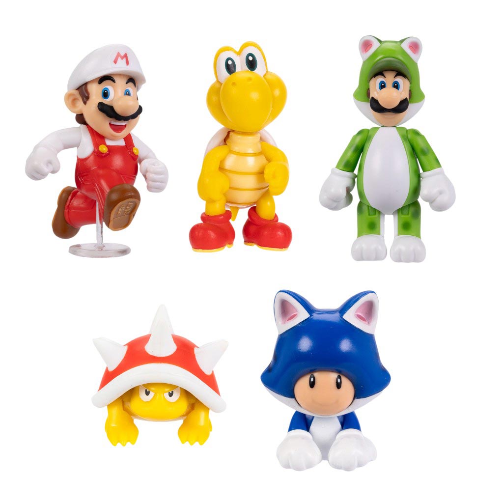 Nintendo Wave 57 Figuras Articuladas Coleccionables 6.35cm Surtidas