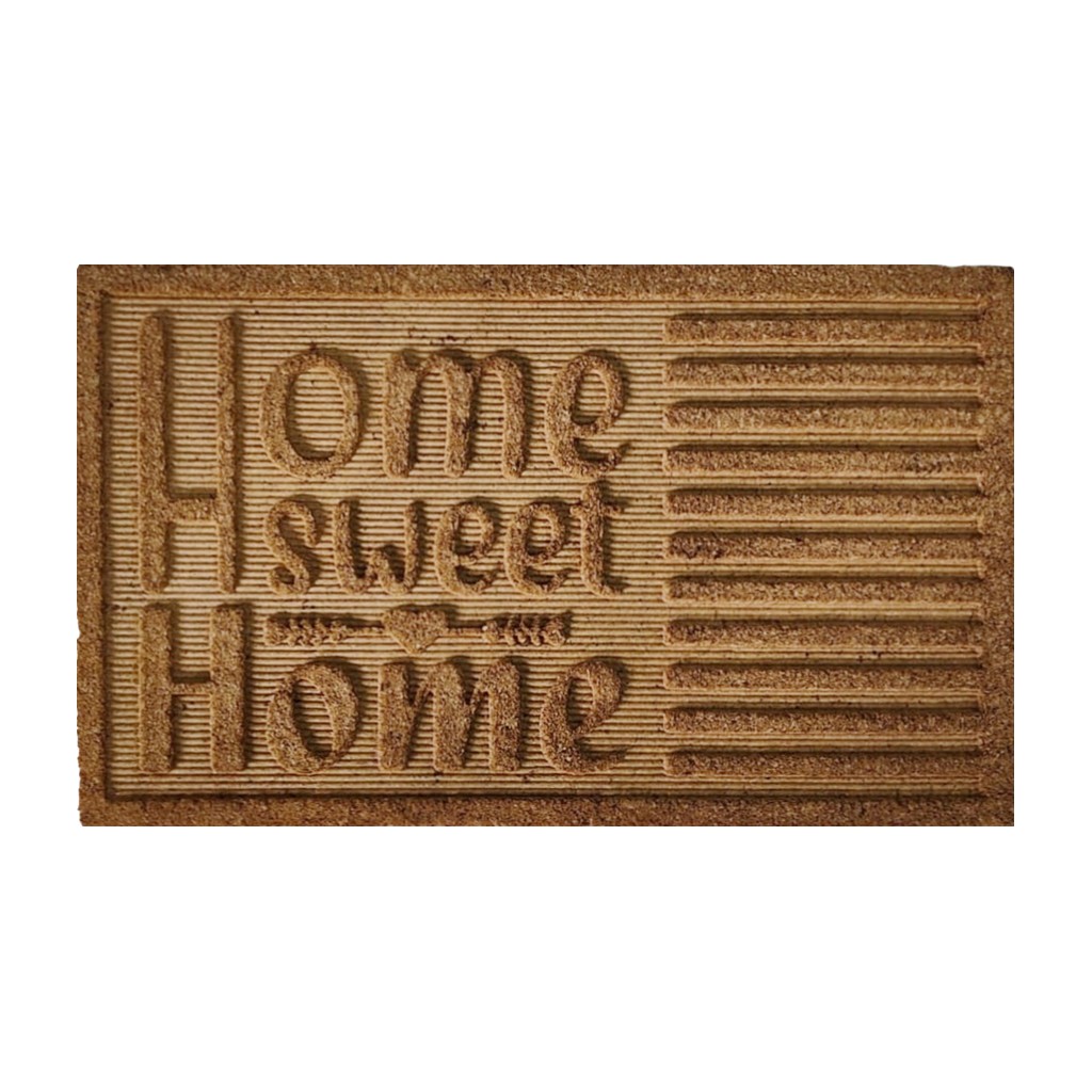Alfombra Con Texto "Home Sweet Home" 45X75Cm