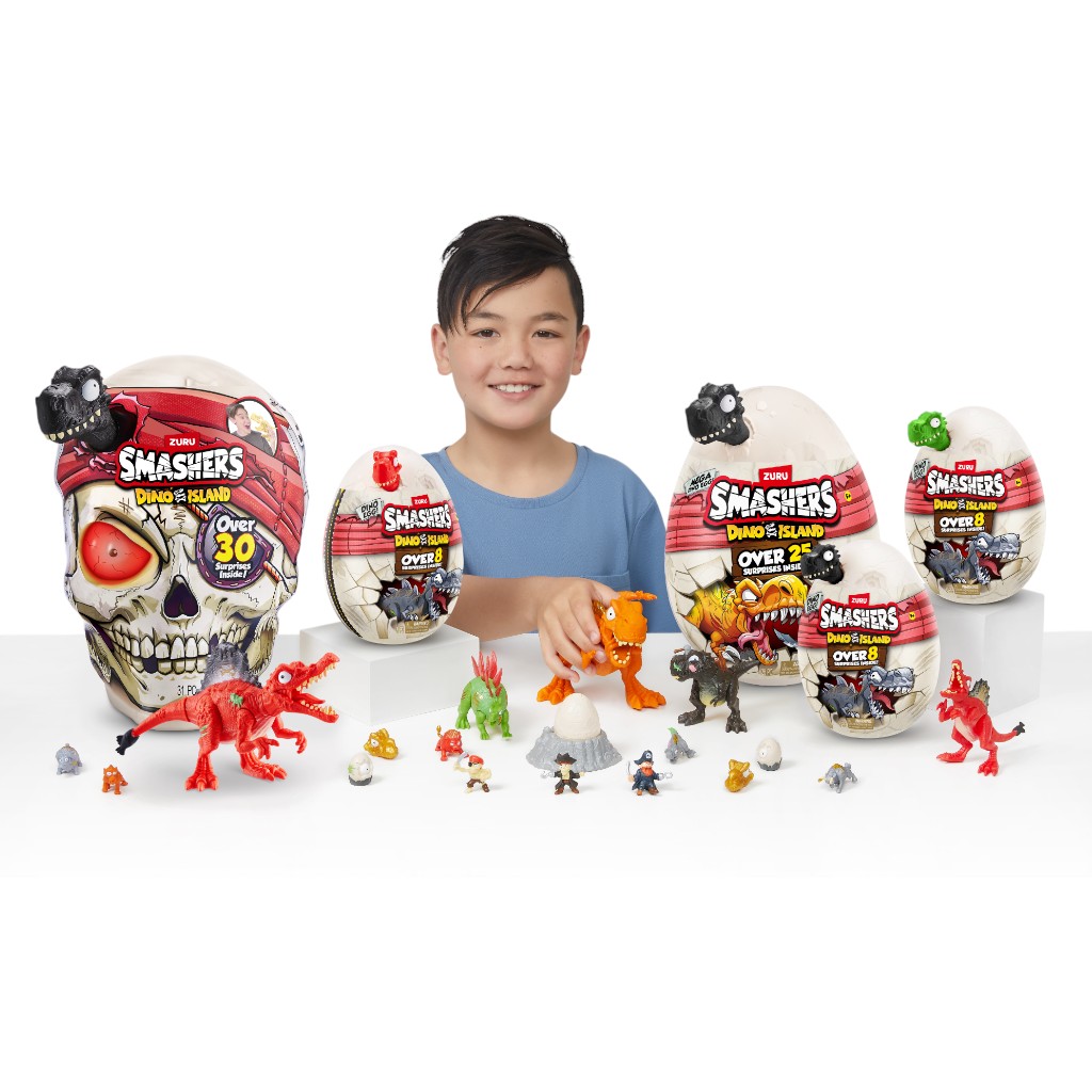 Smashers Mini Dino Isla De Huevos