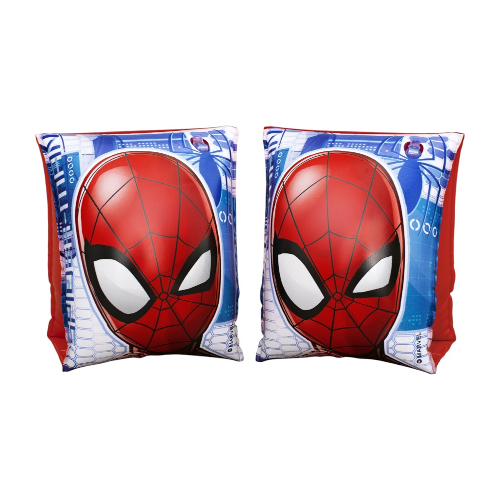Flotador Brazos Spiderman 9"X6"/23cmx15cm