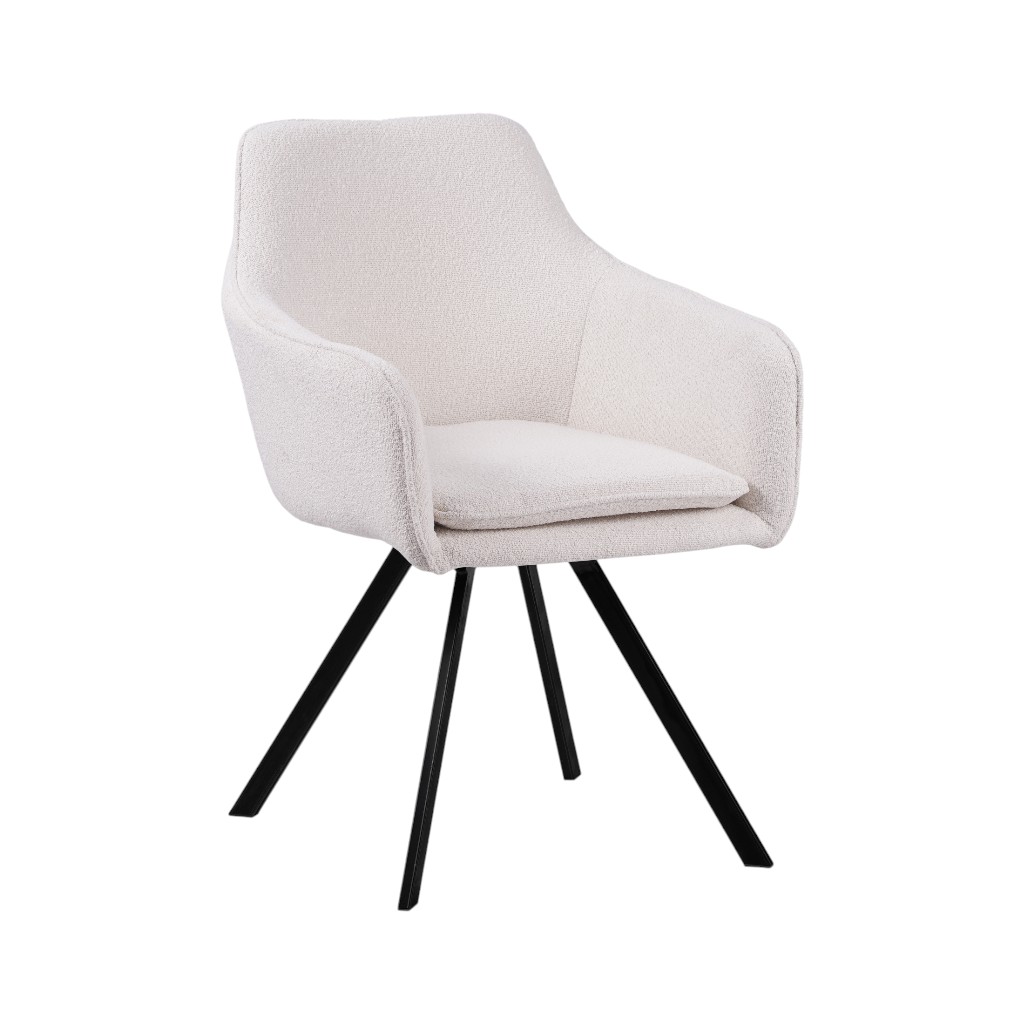 Silla De Comedor Oriana Blanco 60,5X56X84Cm