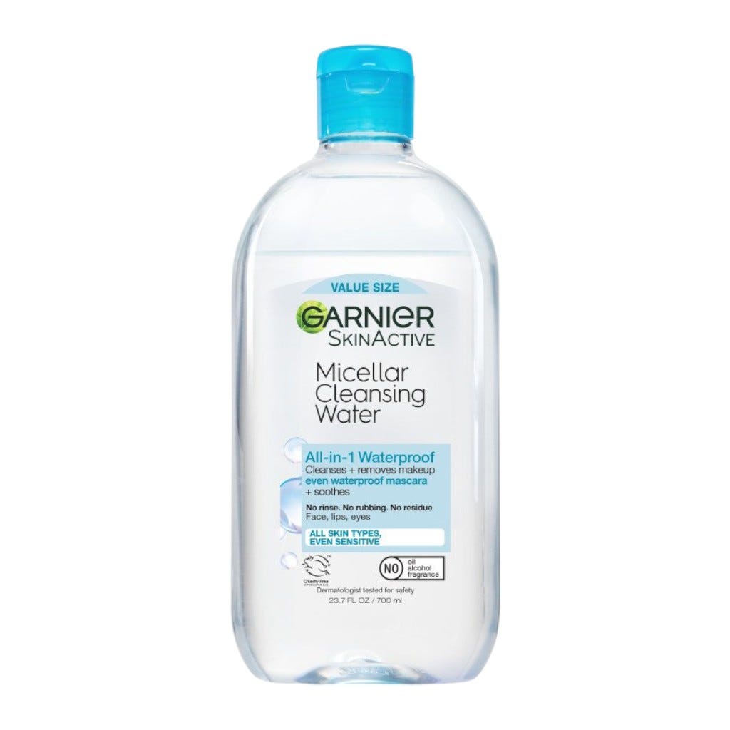 Agua Micelar Limpiadora Desmaquillante Todo En 1 Resistente Al Agua