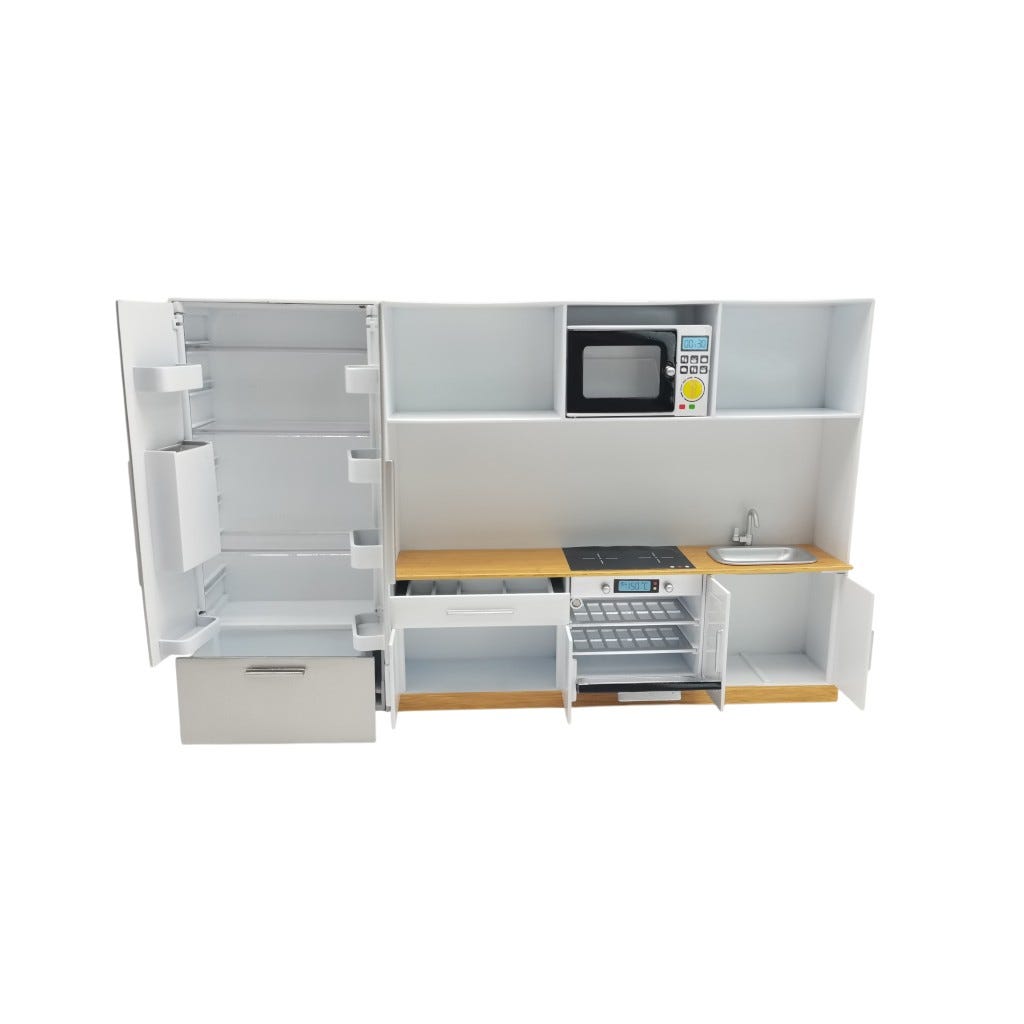 Set De Juego De Cocina En Miniatura