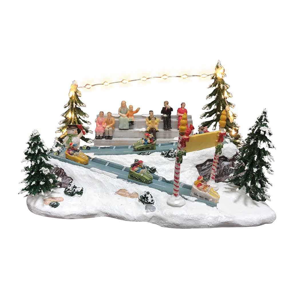 Pueblo Navideño de Poliresina 15CM