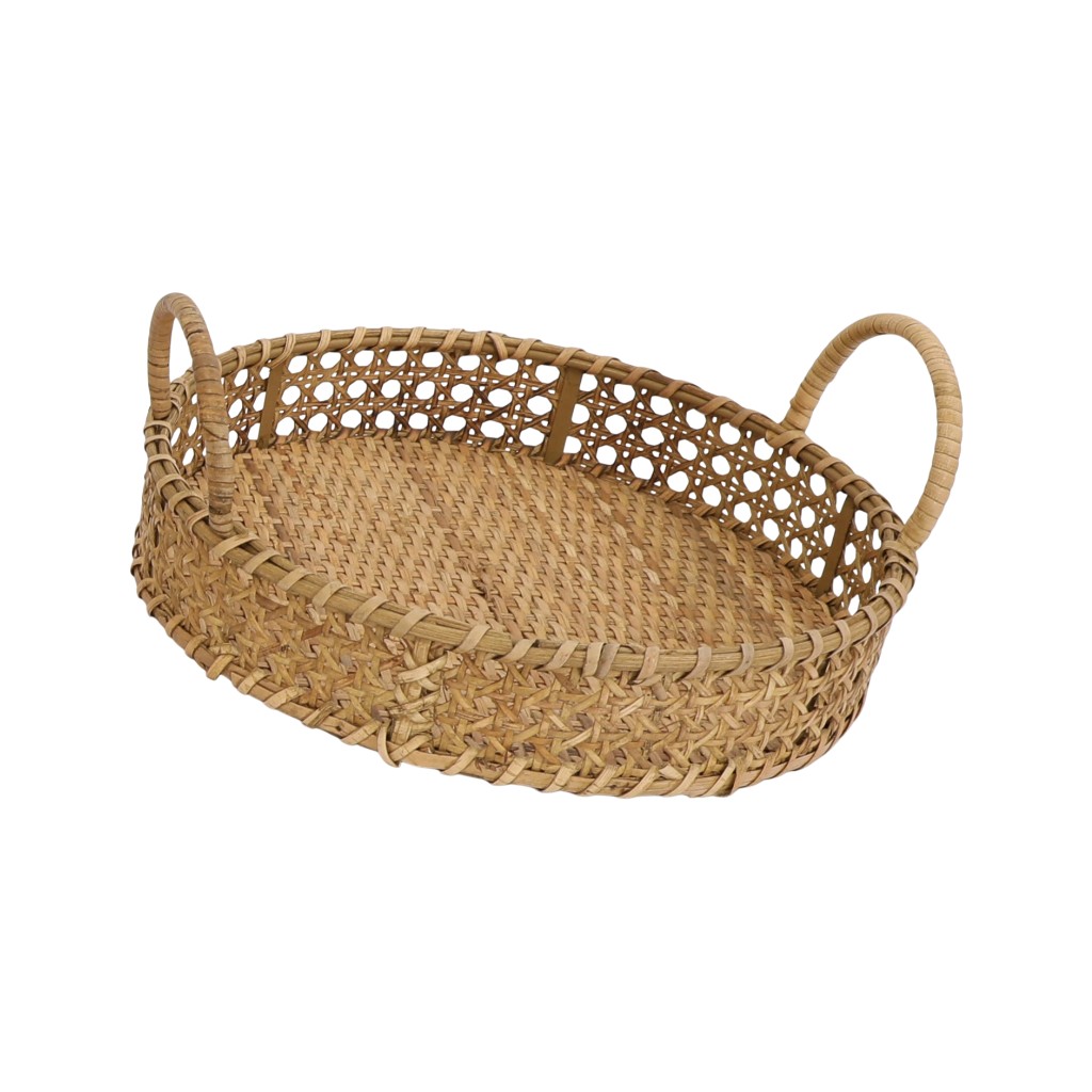 Bandeja Ratán 26x26x11cm