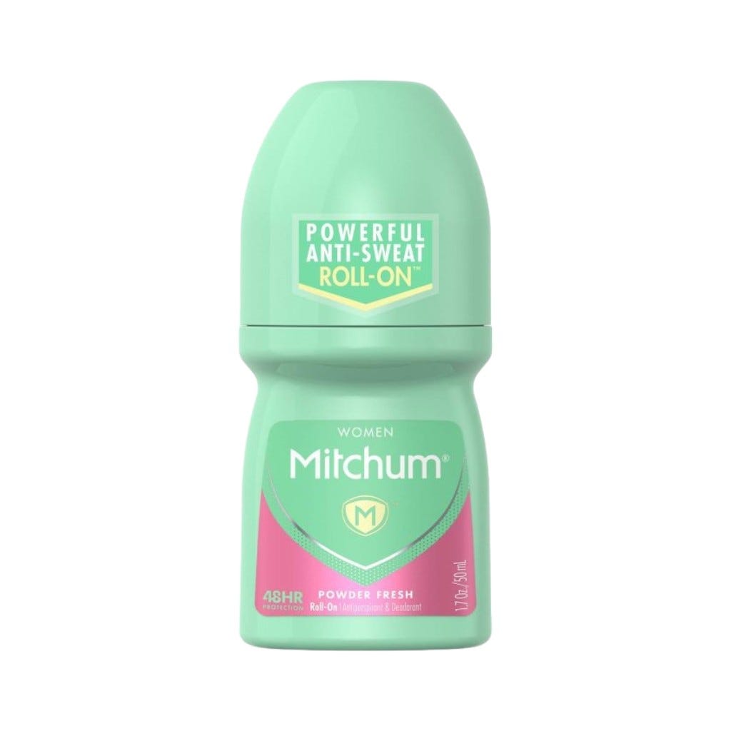 Desodorante Antitranspirante Mitchum Women'S Roll On Powder Fresh