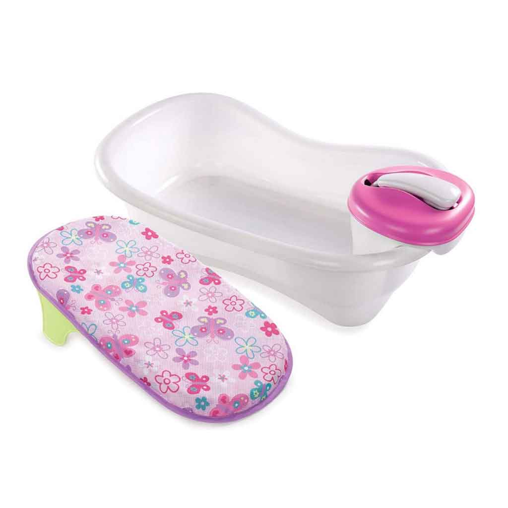 Centro De Bañera Para Recién Nacidos Rosado Summer Infant