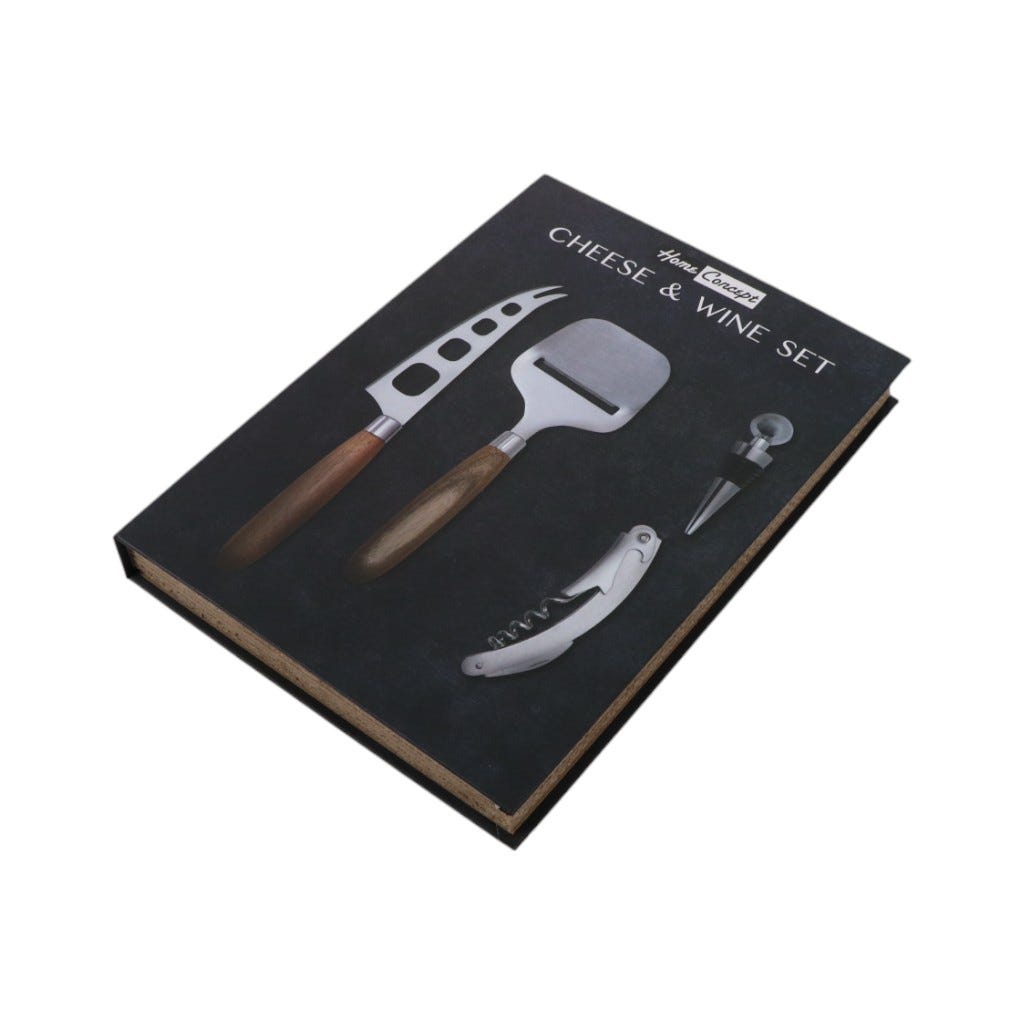 Set Para Cortar Queso Y Vino