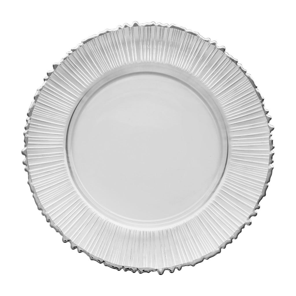 Plato De Fondo Con Borde Rustico 33cm
