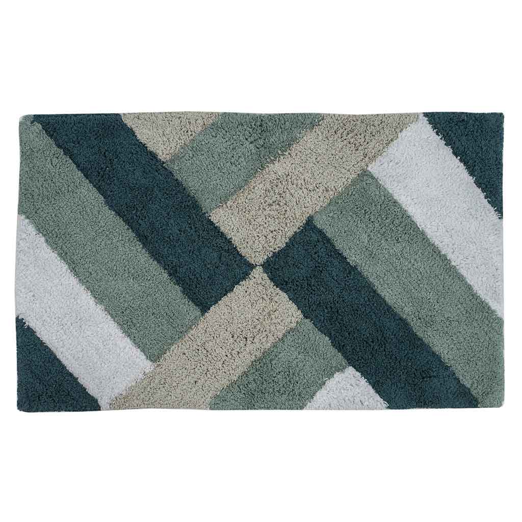 Alfombra de baño con estampado rectangular 50X80CM