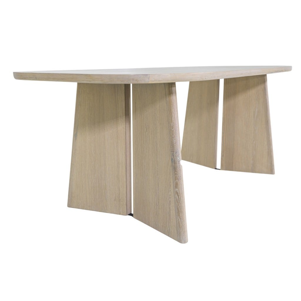 Mesa De Comedor Beige Trinity 200X90X75Cm