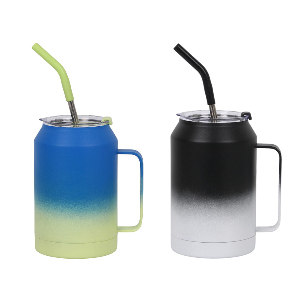 Botella De Agua Doble Pared Con Pajilla 32Oz Surtido