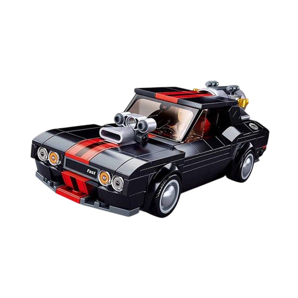 Set De Construcción 2 En 1 De Coche Famoso 328Pzs