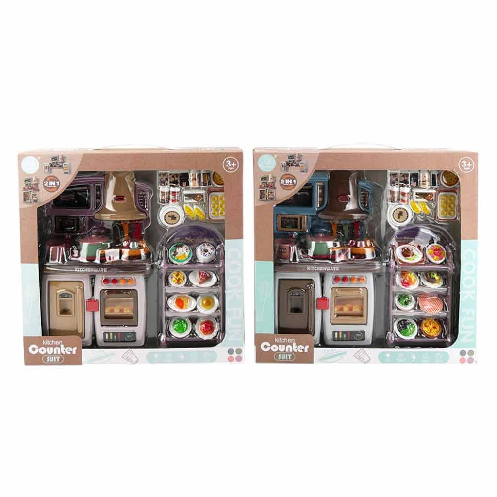 Set Mini Cocina 2 En 1 Surtido