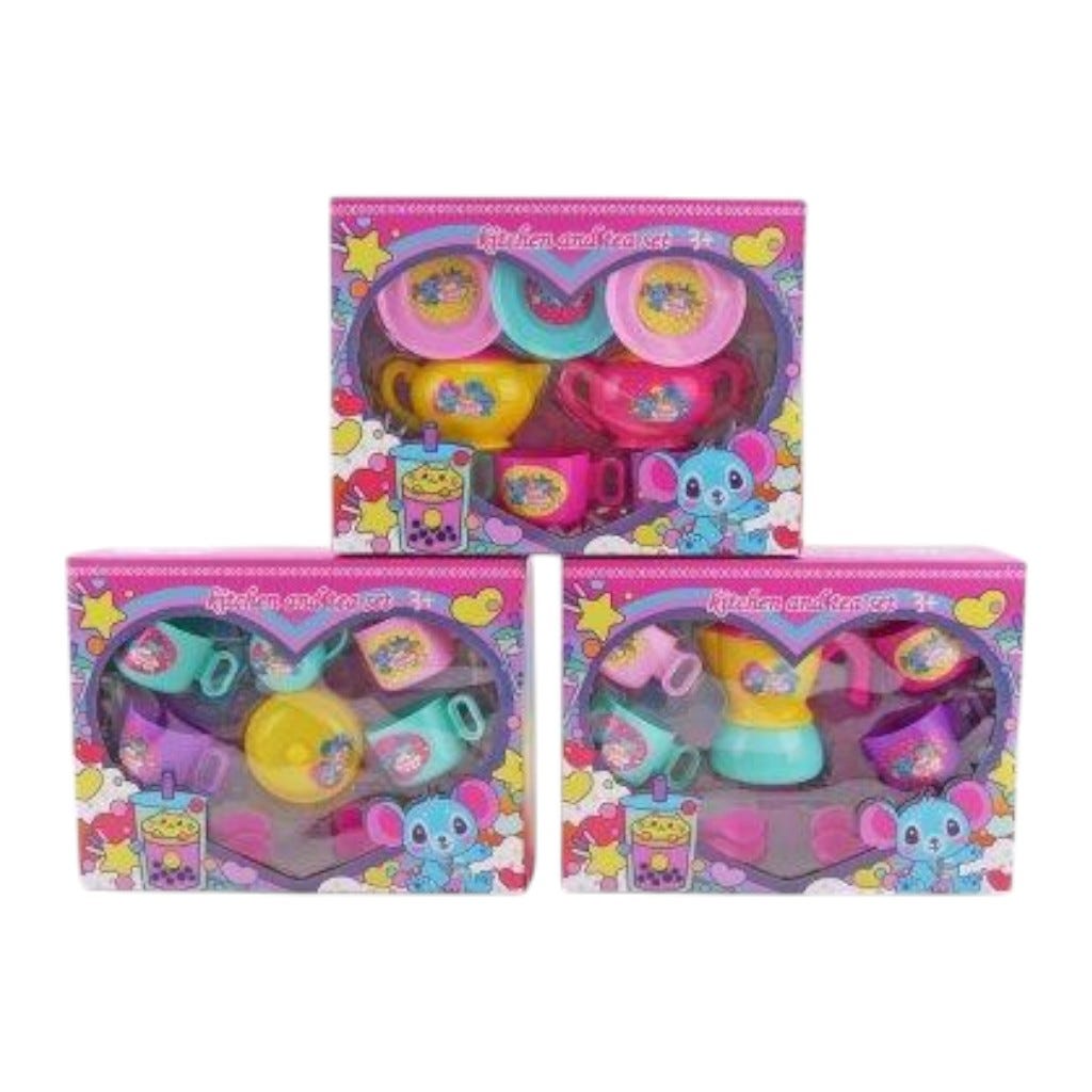 Set De Té Xs Lunares Surtidos