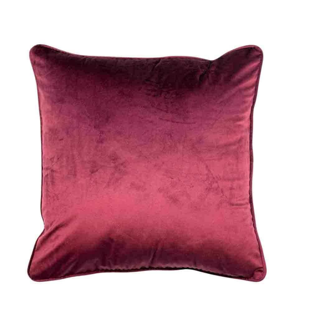 Cojín Aterciopelado Doble Cara Rosado 45x45cm
