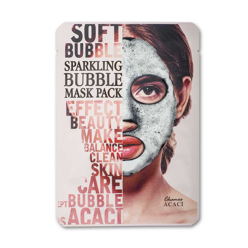 Chamos Acaci Pack De Mascarillas Burbujas Espumosas