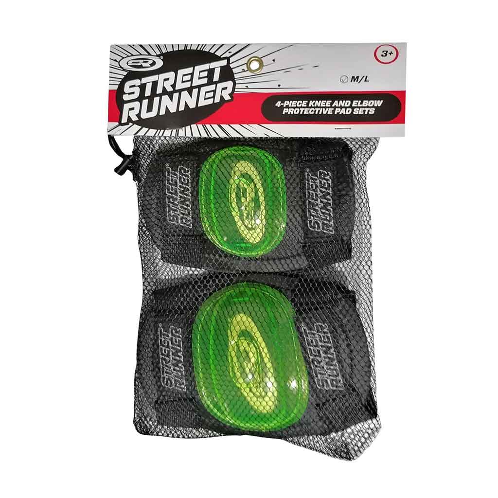 Juego de protección de rodilleras y coderas M/L surtidas