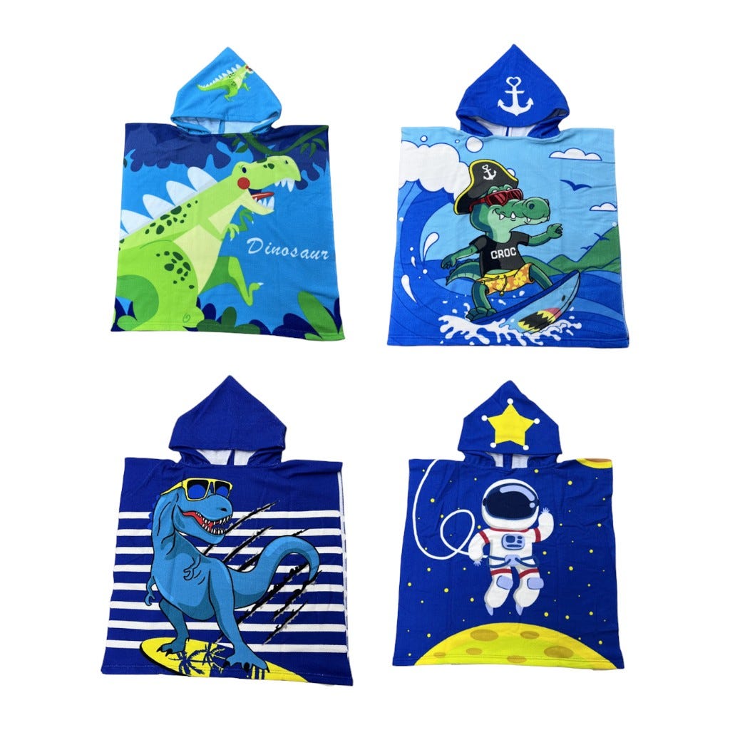 Toalla De Playa Para Niño 60X120Cm - Surtido