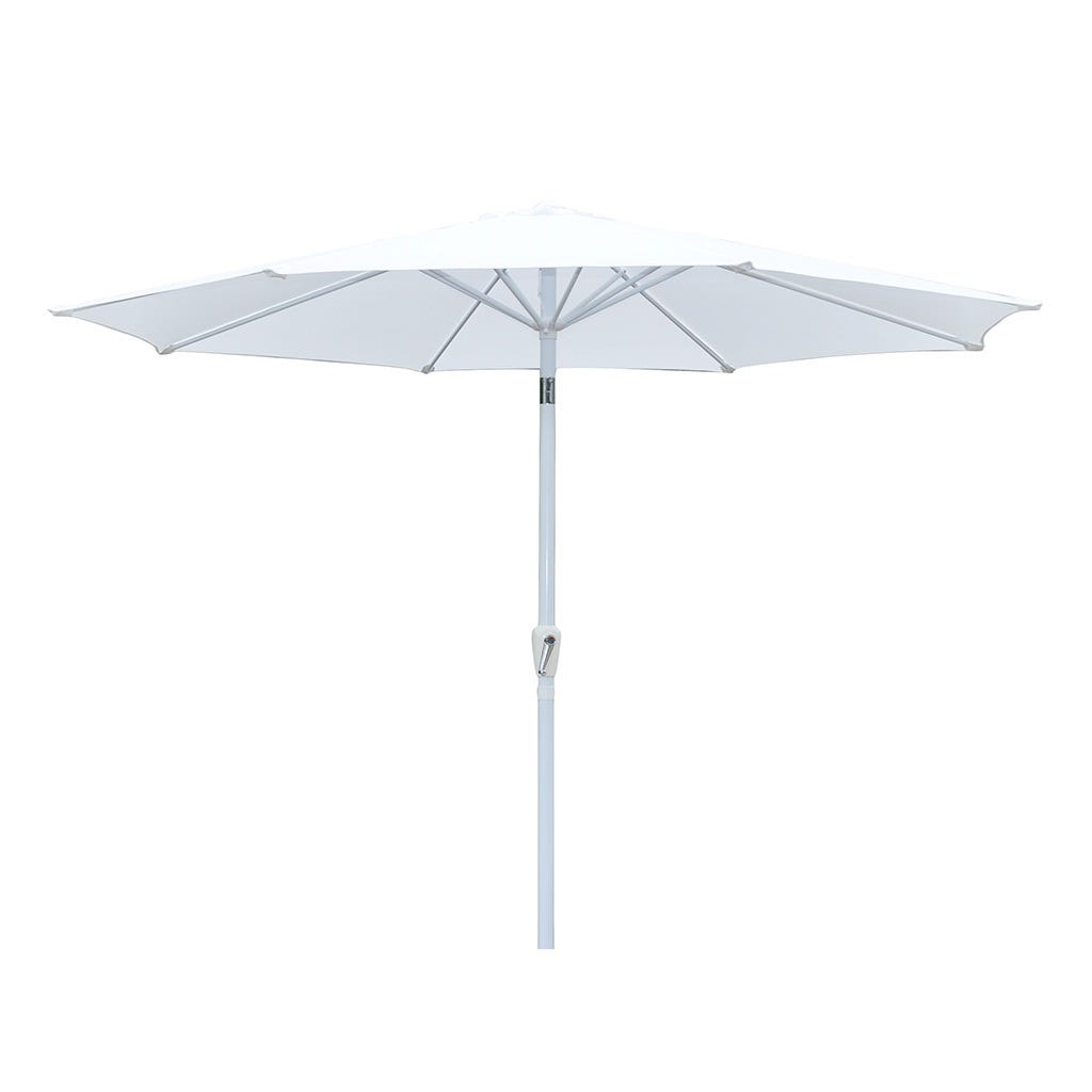 Sombrilla para jardín market blanco