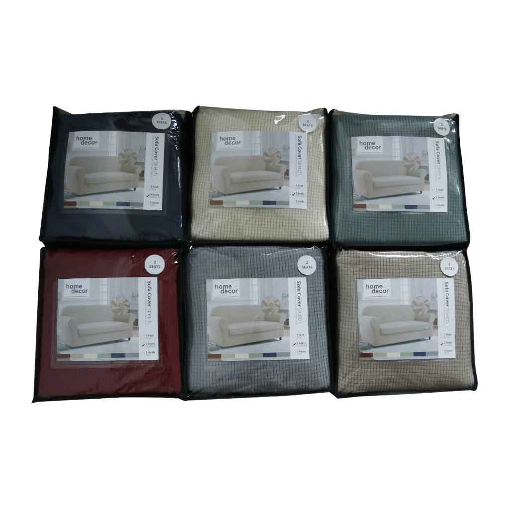 Forro Para Sofá Stretch De 2 Puesto 135X170Cm Surtidos