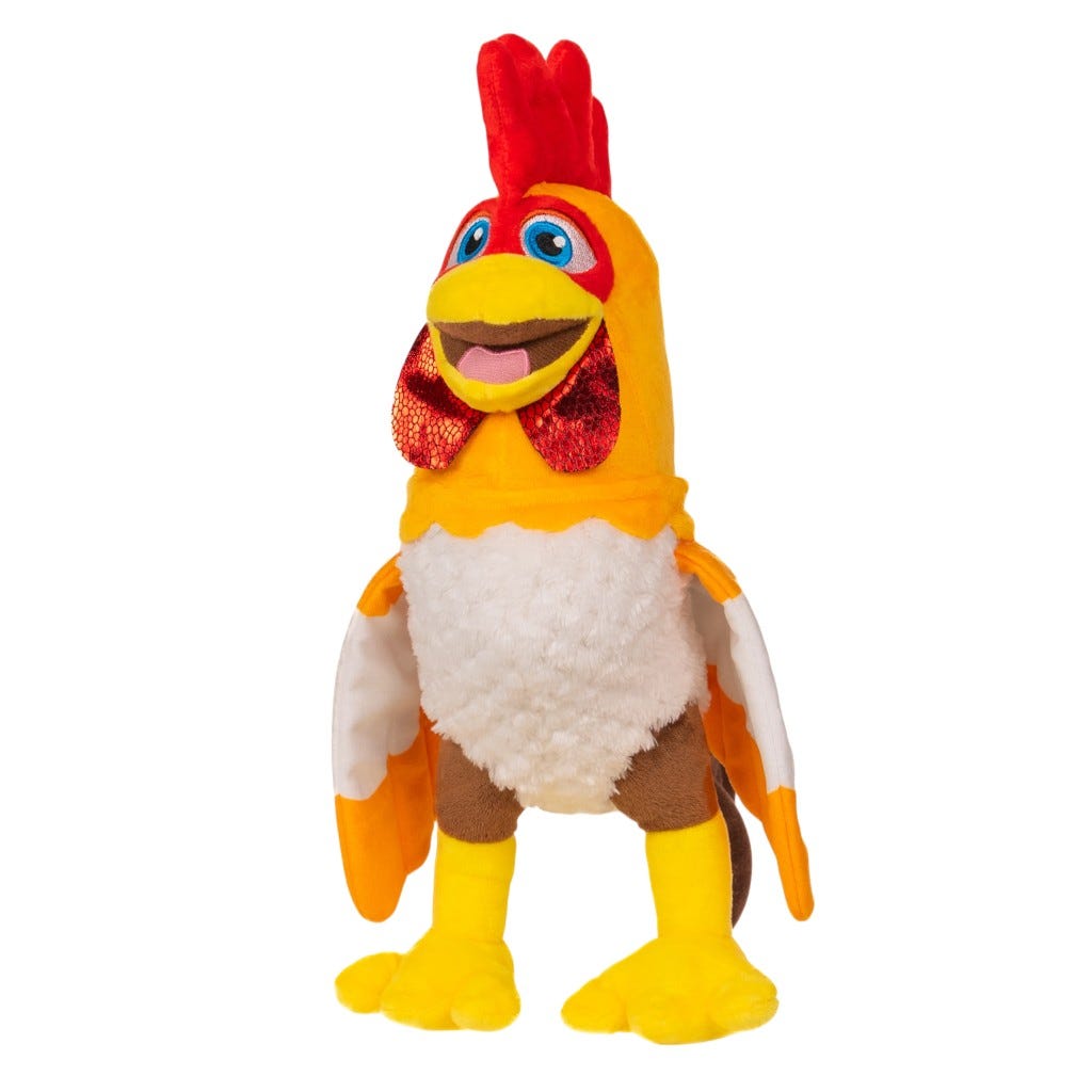 La Granja De Zenón Peluche Musical Bartolito 20Cm