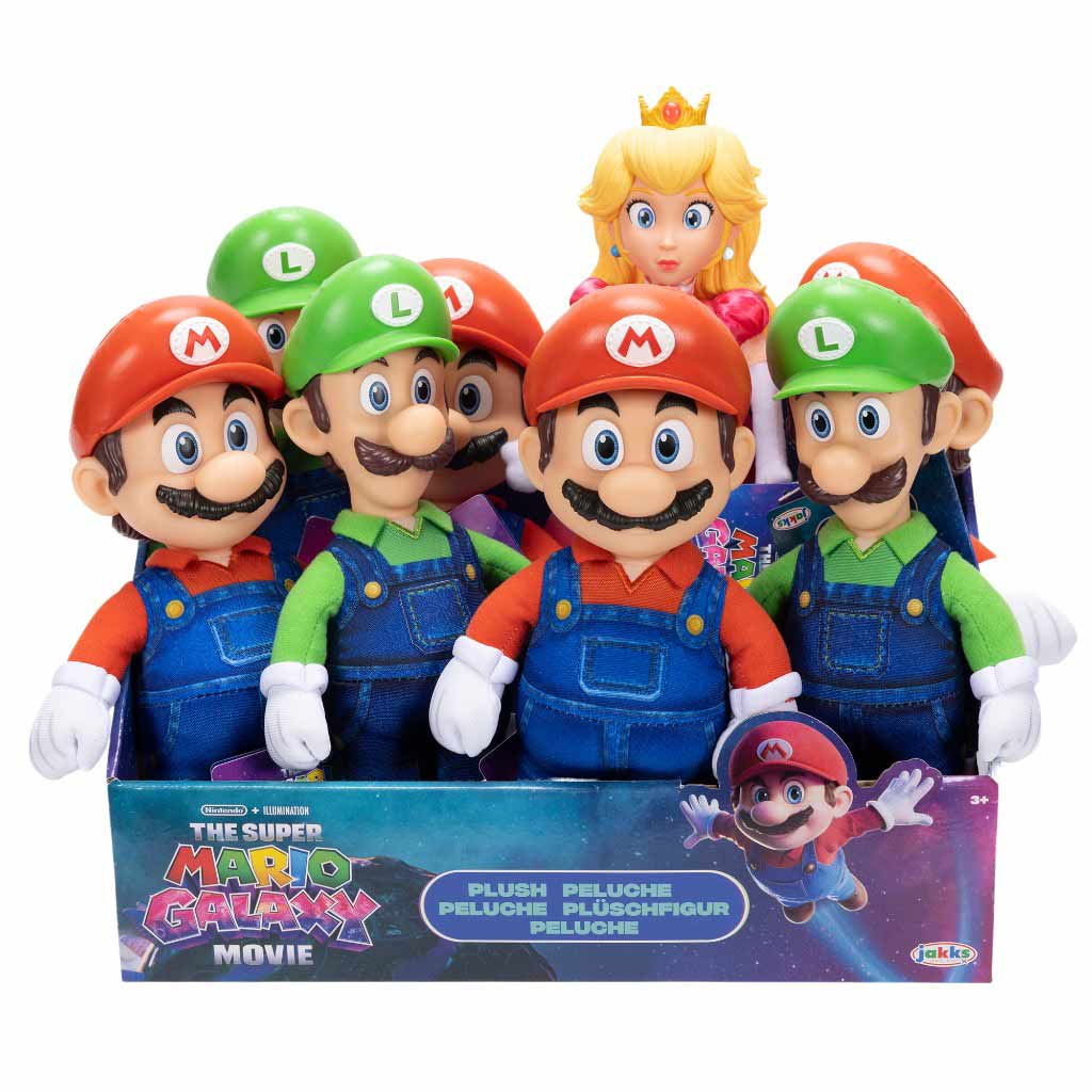 Super Mario Galaxy Peluches Básicos Surtidos