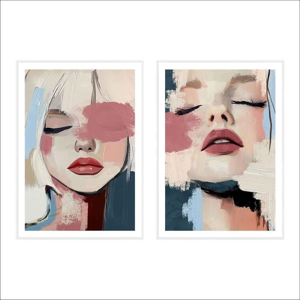 Cuadro De Rostro Surtido 50x70x3cm
