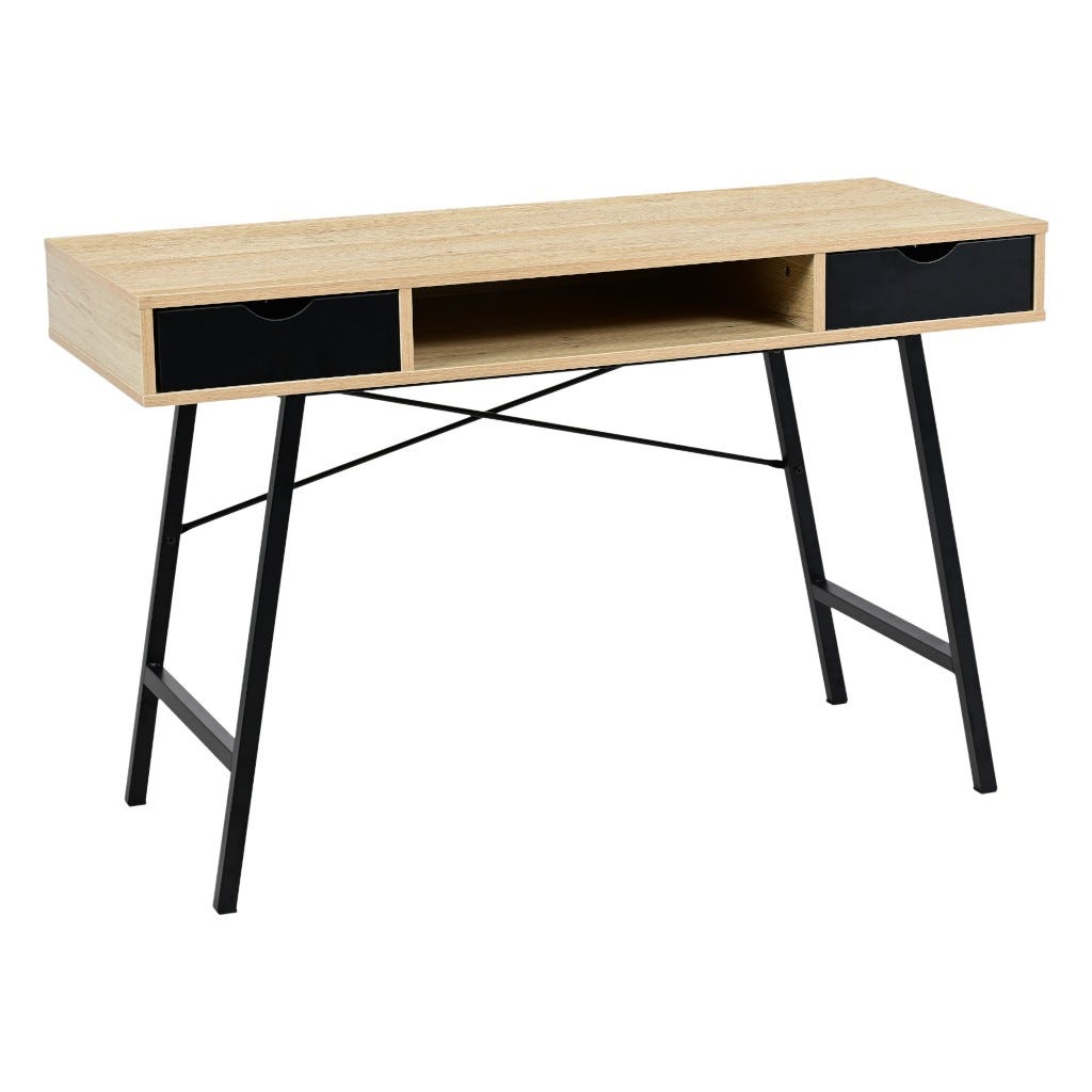 Escritorio Ferdi Roble 120X48X76Cm