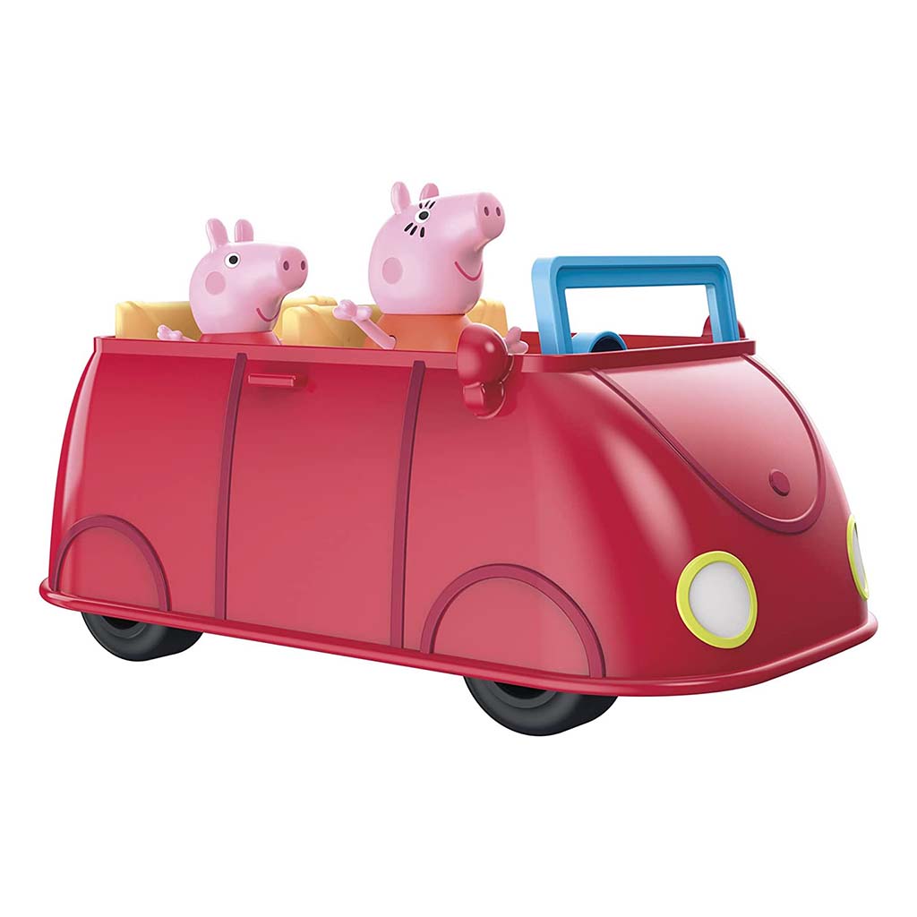 Auto Rojo de la Familia Peppa Pig