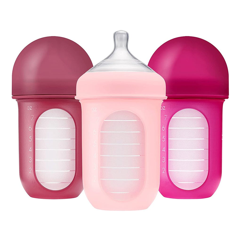 Botella nursh 8oz 3pcs Boon