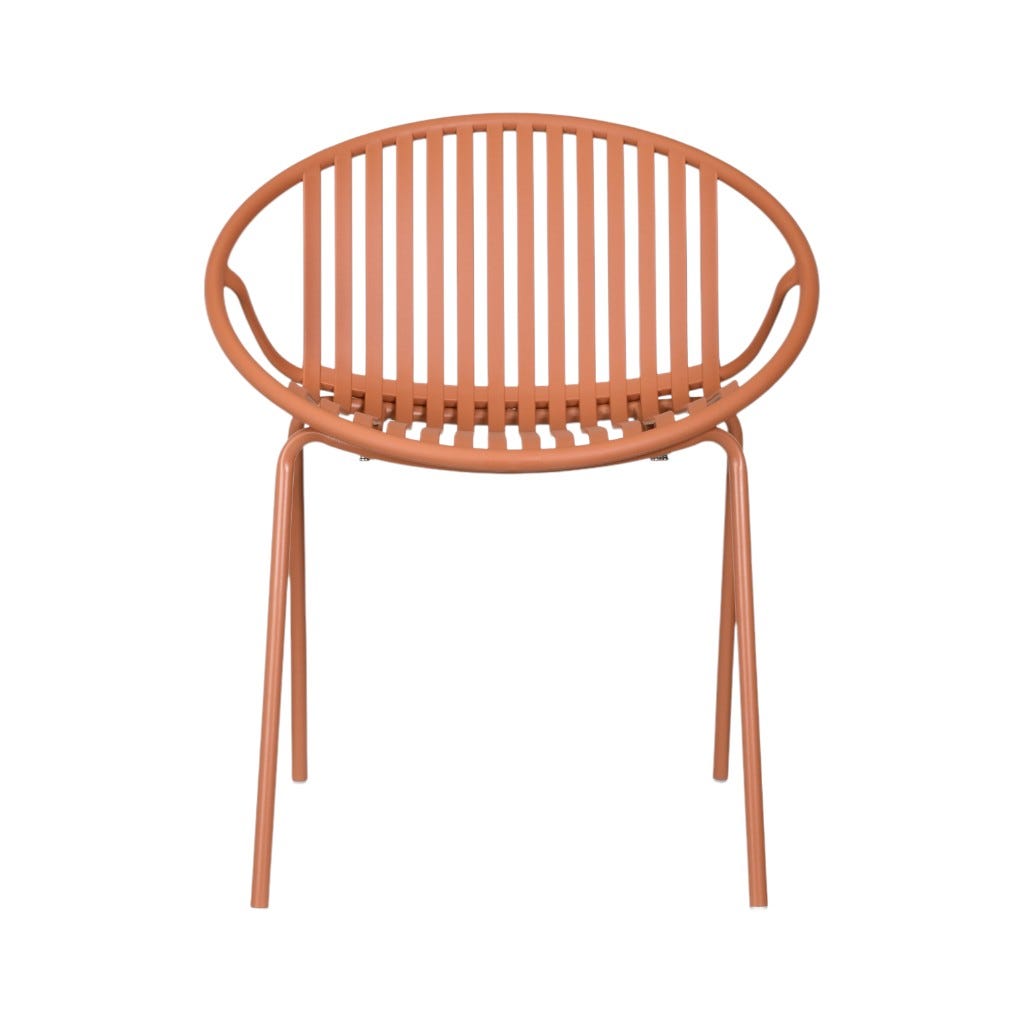 Silla Olca Terracota 65X58X78Cm - Aliss