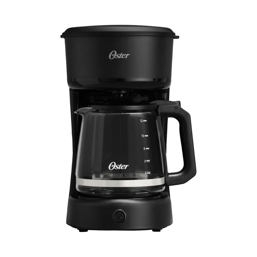 Cafetera 12 Tazas Filtro Permanente Oster