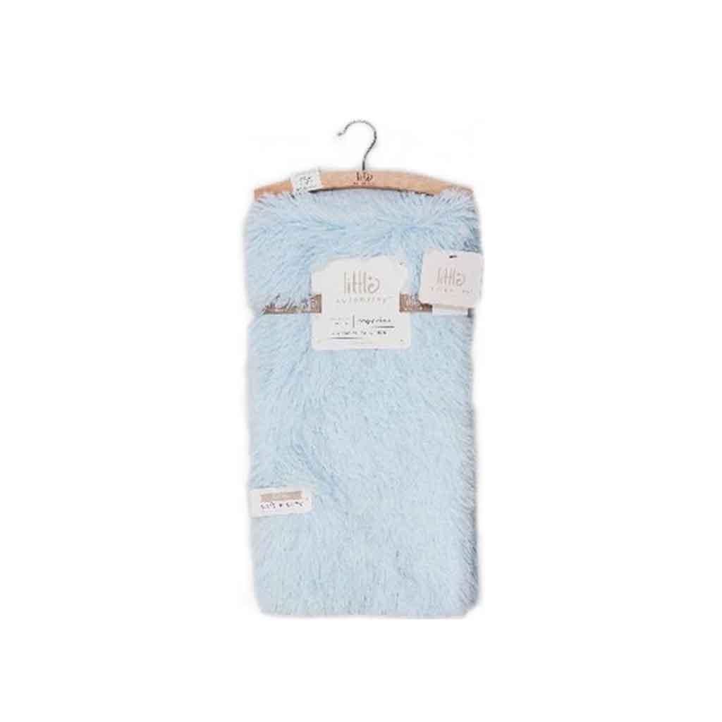 Manta Felpudo Para Bebé 30X40Cm Azul