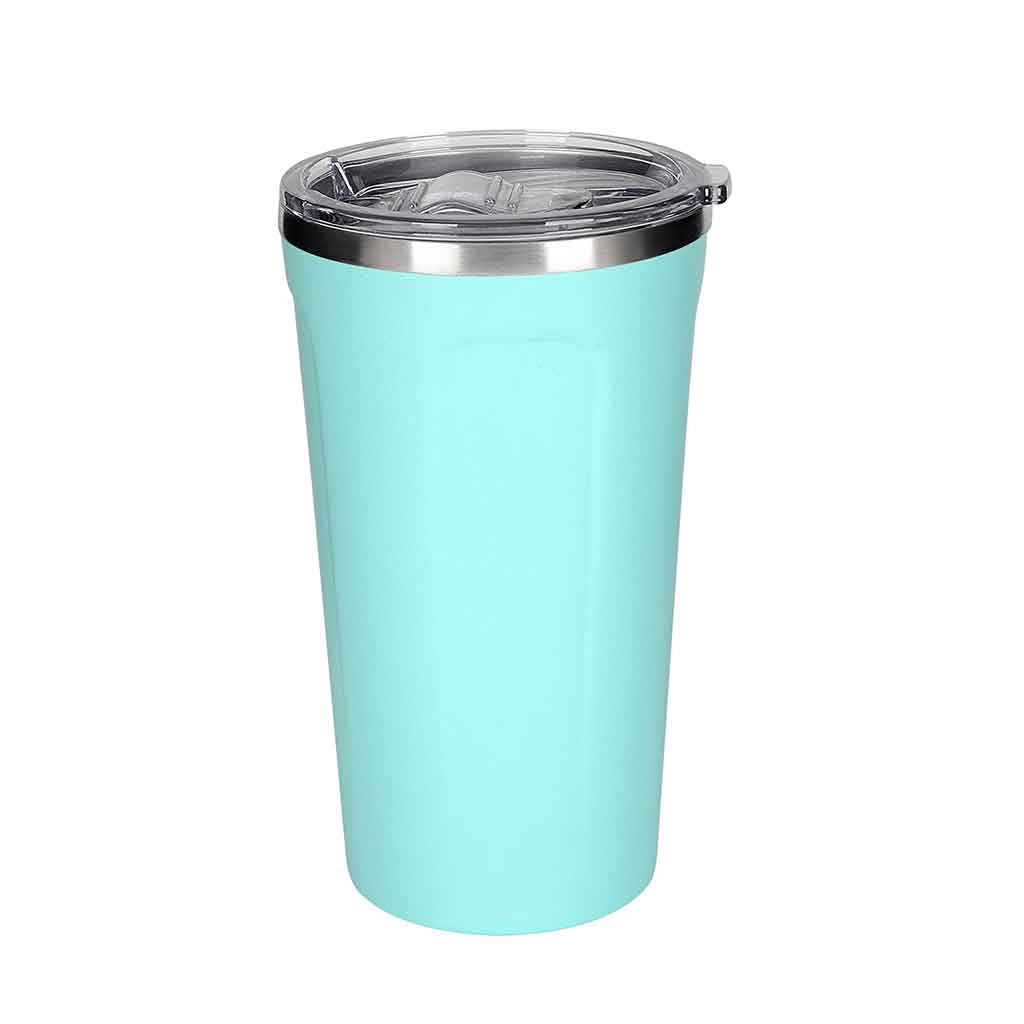 Vaso térmico de acero azul claro 450ML