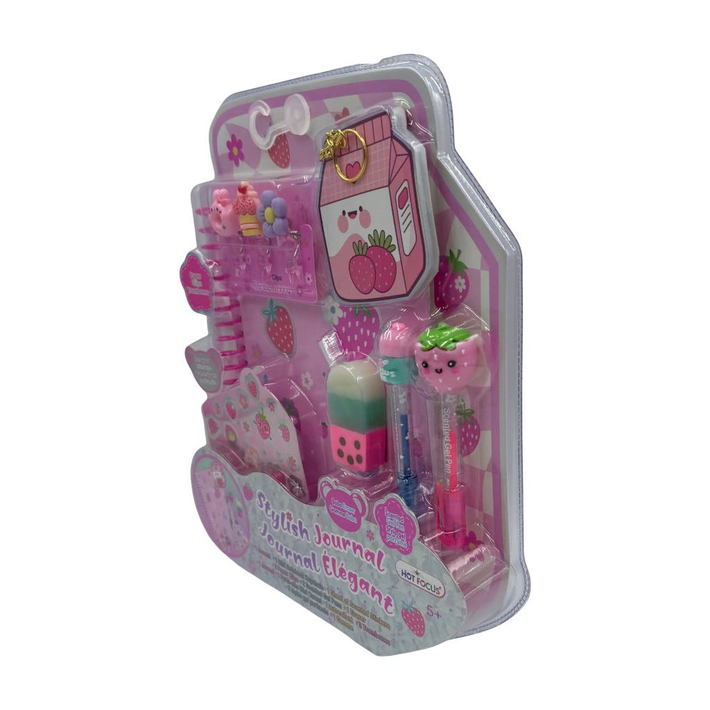Hot Focus Set Diario Con Accesorios Stylish Journal