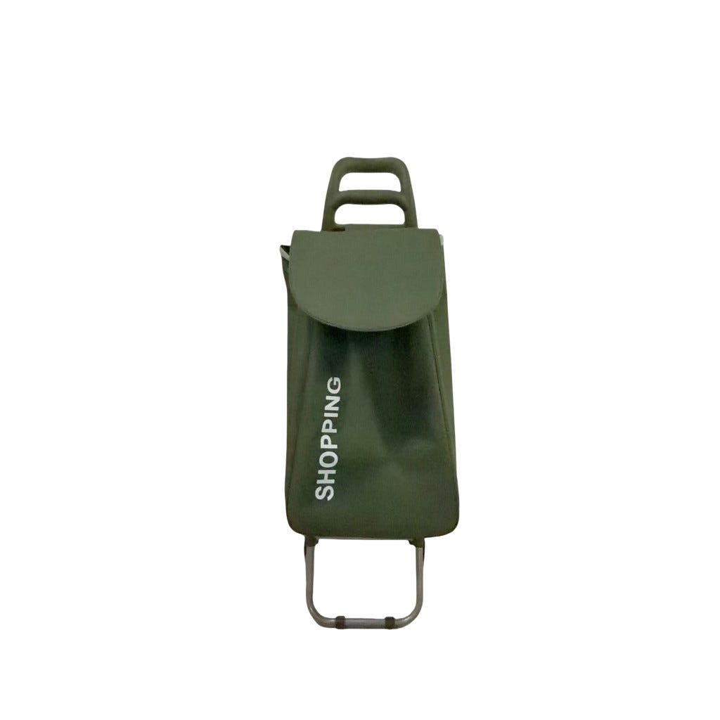 Carrito De Mercado Verde 35X28X96Cm