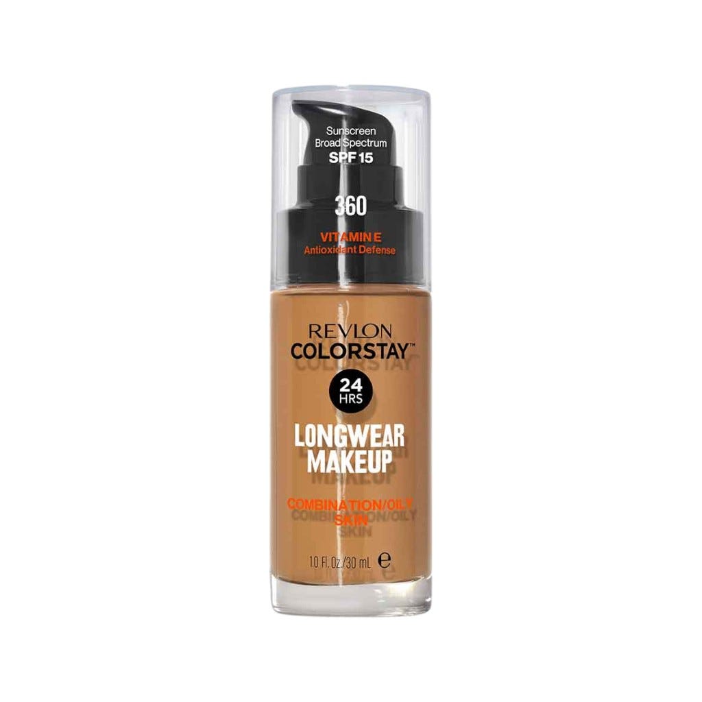 Colorstay Face Makeup For Combination & Oily Skin, Spf 15, Medium-Full Coverage With Matte Finish
