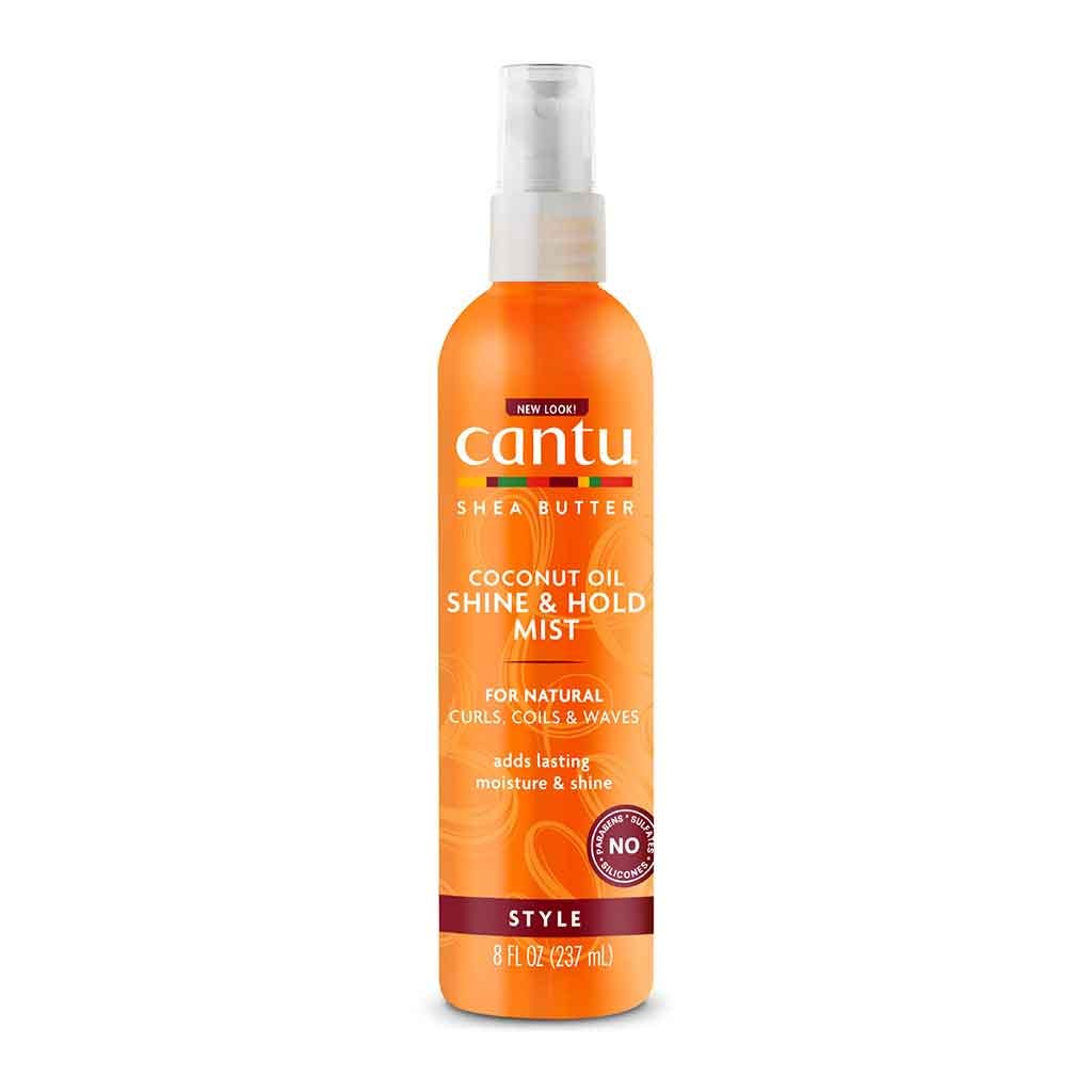 Aceite De Coco Cantu Shine & Hold Mist 8 Oz