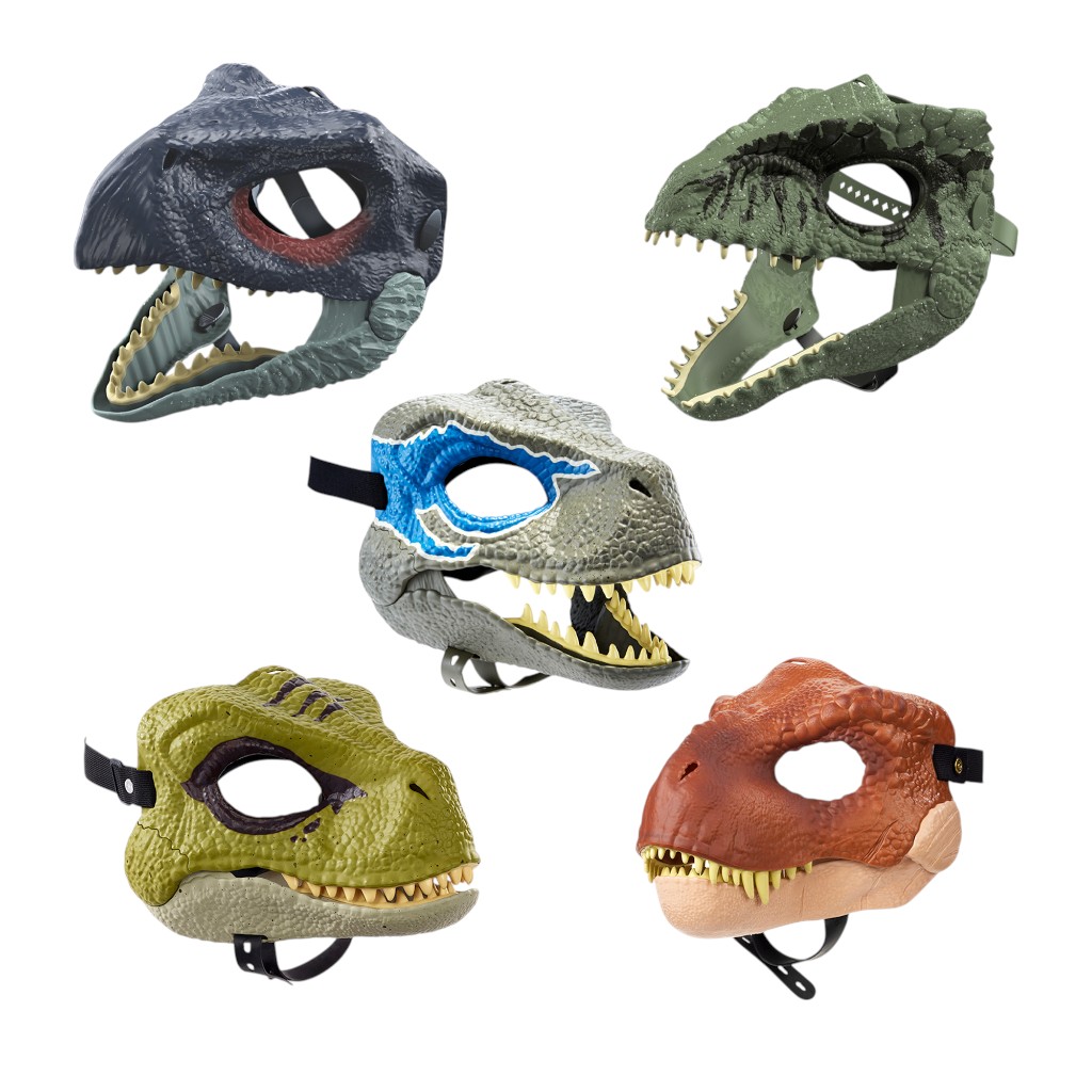 Máscara De Dinosaurio Básica Jurassic World Surtido