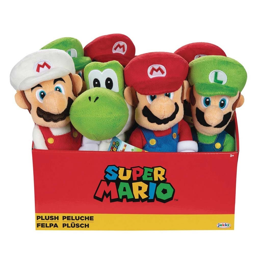 Peluche Super Mario 9" Surtidos