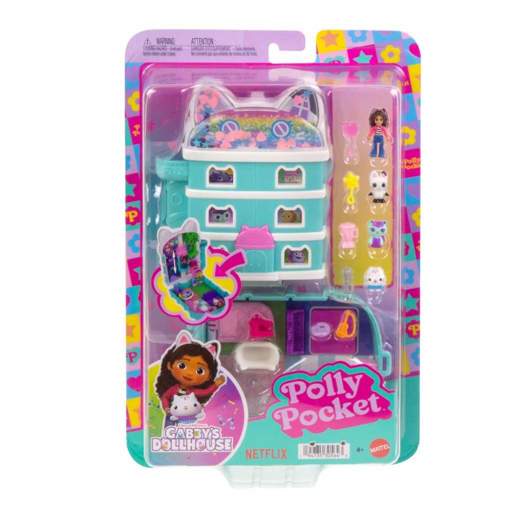 Polly Pocket - Set Compacto De La Casa De Muñecas Gabby