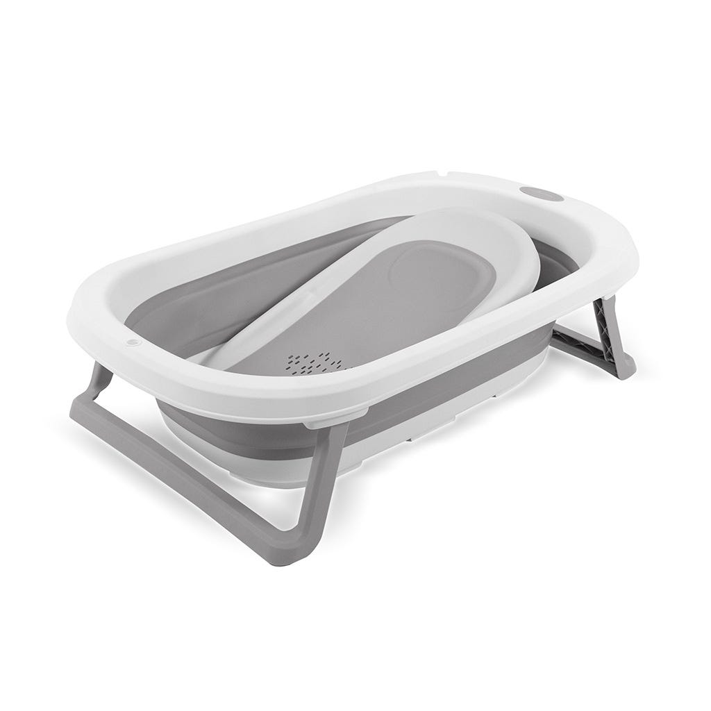 Bañera Plegable Gris